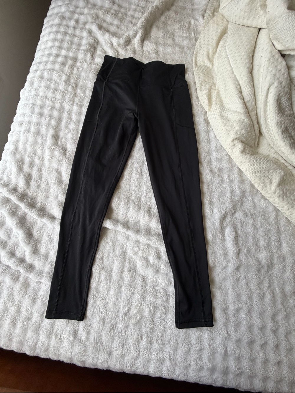 Victoria's Secret Black Leggings with Side Pockets
